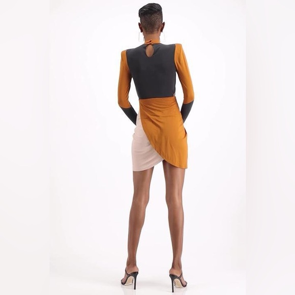 Colorblocked Mini Dress, Zerina Akers for Bar III - Picture 3 of 3